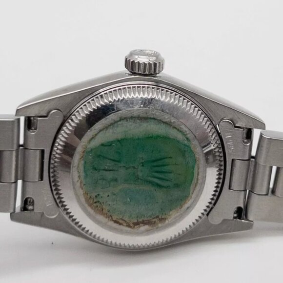 Rolex Ladies Oyster Perpetual Watch With Original Green Sticker!!!